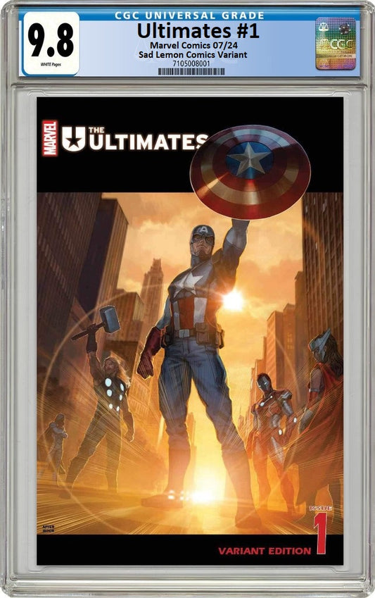 ULTIMATES #1 SKAN SRISUAWAN VARIANT LIMITED TO 600 COPIES WITH NUMBERED COA CGC 9.8 PREORDER