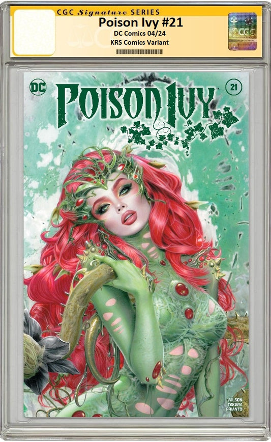 POISON IVY #21 NATALI SANDERS TRADE DRESS VARIANT LIMITED TO 3000 COPIES CGC SS PREORDER