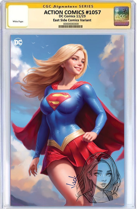 ACTION COMICS #1057 WILL JACK VIRGIN VARIANT LIMITED TO 1500 COPIES CGC REMARK PREORDER
