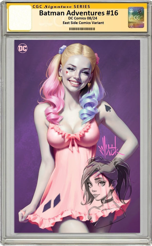 BATMAN ADVENTURES #16 WILL JACK FULL BODY VIRGIN VARIANT LIMITED TO 500 COPIES CGC REMARK PREORDER