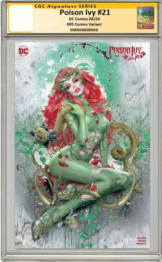 POISON IVY #21 NATALI SANDERS MINIMAL TRADE DRESS VARIANT LIMITED TO 800 COPIES WITH NUMBERED COA CGC SS PREORDER