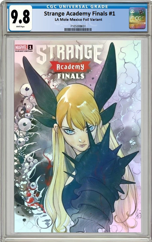 STRANGE ACADEMY FINALS #1 PEACH MOMOKO LA MOLE FOIL VARIANT LIMITED TO 1000 COPIES CGC 9.8 PREORDER