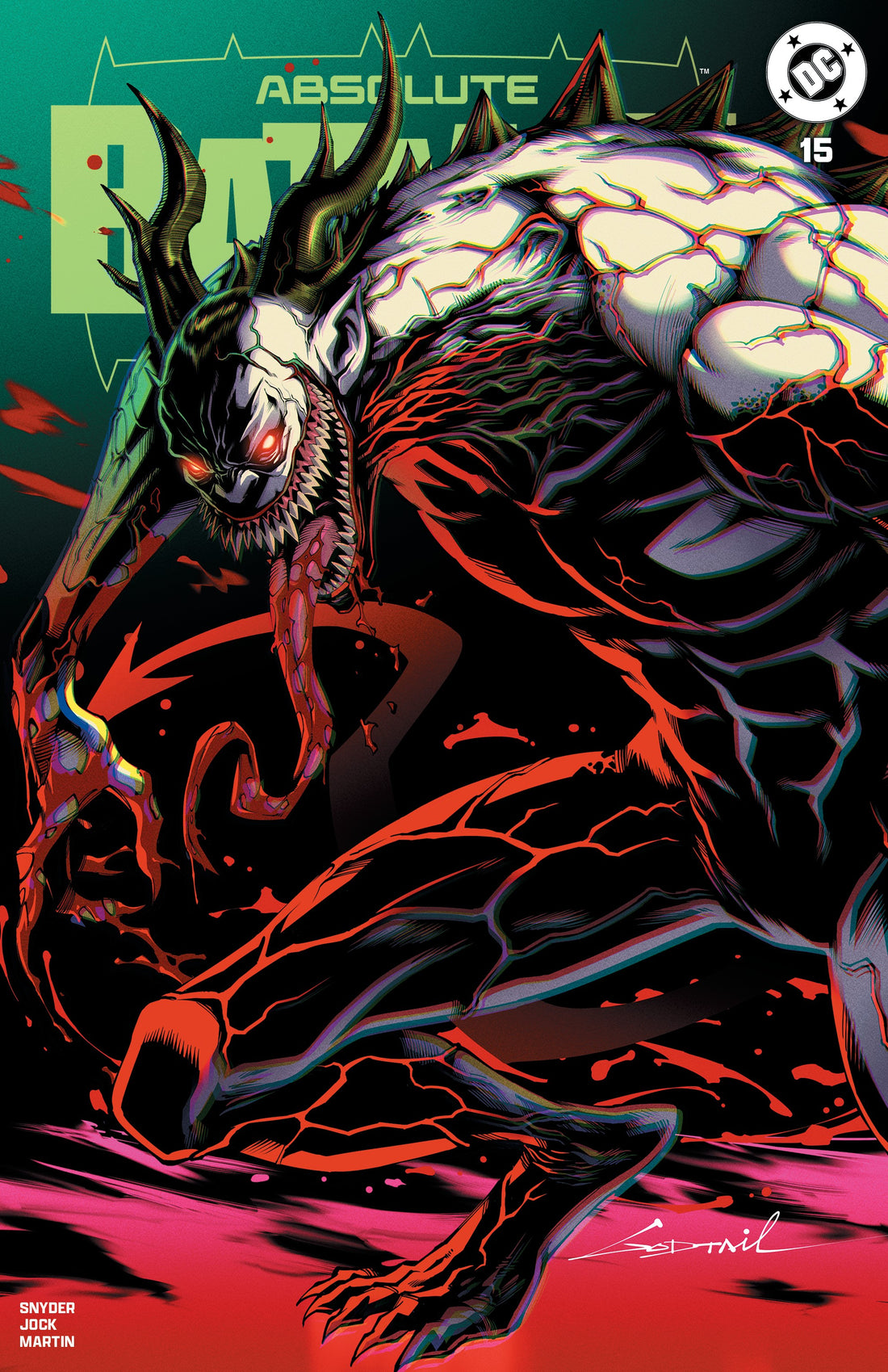 ABSOLUTE BATMAN #15 GODTAIL 1ST PRINT VARIANT LIMITED TO 800 COPIES ...