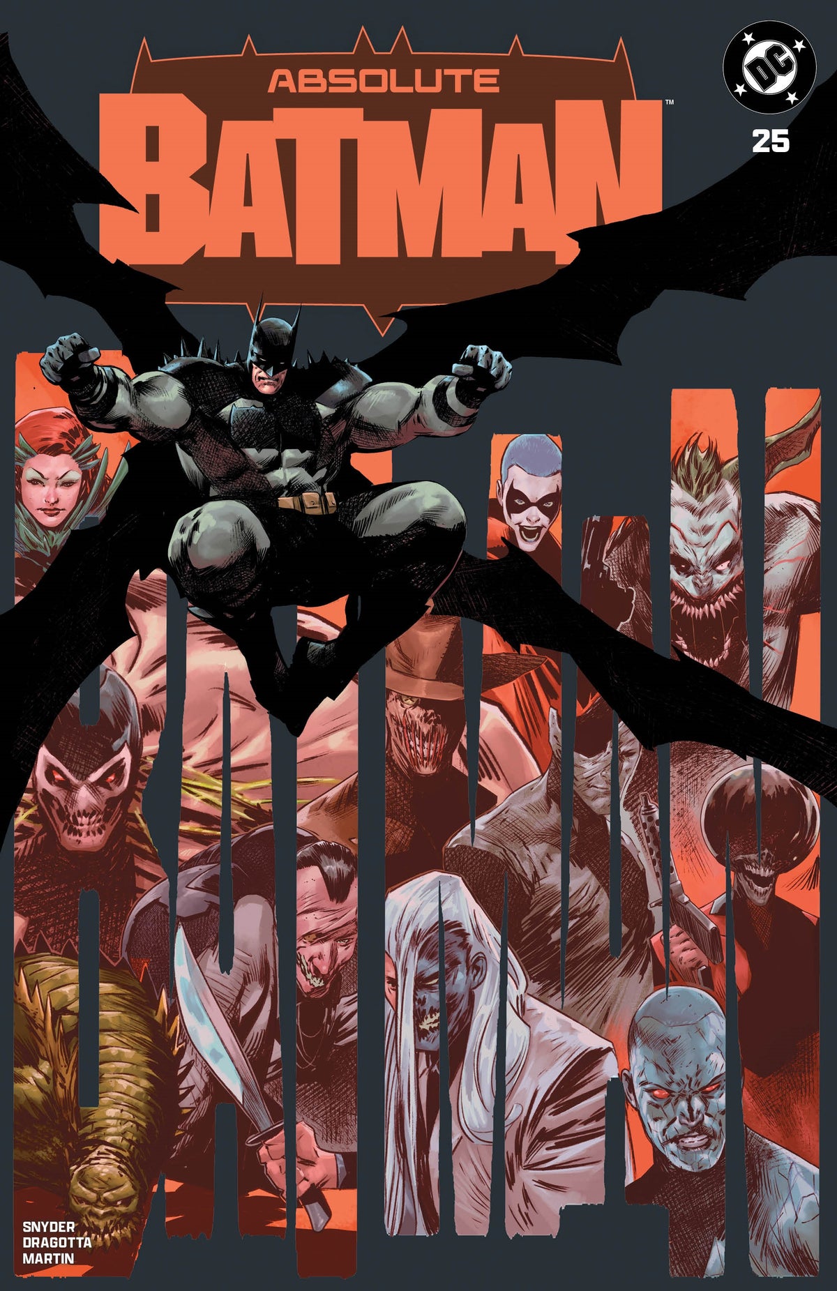 ABSOLUTE BATMAN #25 RAFA SANDOVAL TRADE DRESS VARIANT LIMITED TO 1000 COPIES