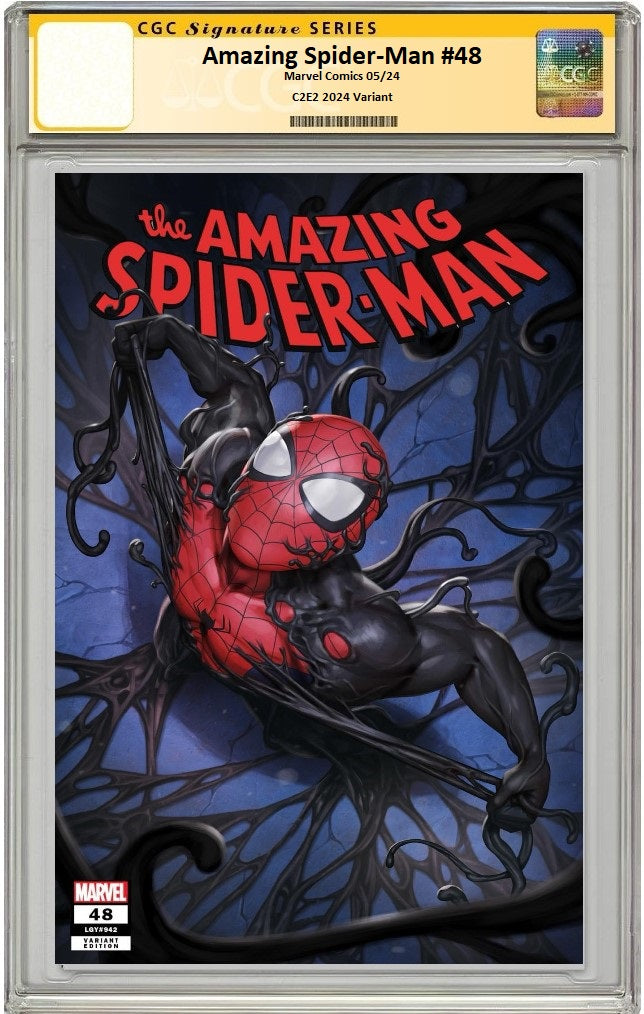 AMAZING SPIDER-MAN #48 WOO CHUL LEE C2E2 2024 VARIANT LIMITED TO 400 COPIES WITH NUMBERED COA - RAW & GRADED OPTIONS