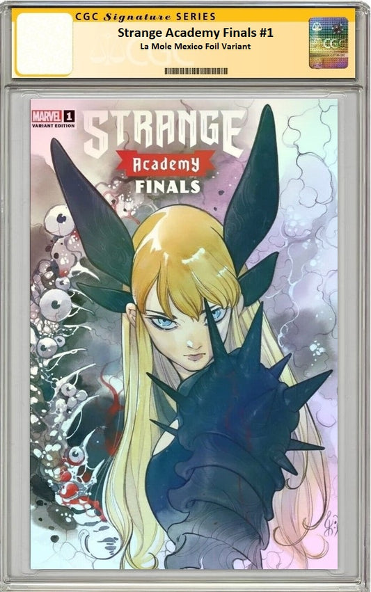 STRANGE ACADEMY FINALS #1 PEACH MOMOKO LA MOLE FOIL VARIANT LIMITED TO 1000 COPIES CGC SS PREORDER