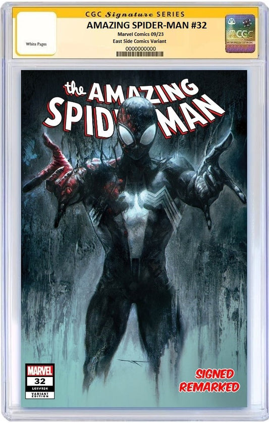AMAZING SPIDER-MAN #32 IVAN TAO VARIANT LIMITED TO 500 COPIES WITH NUMBERED COA CGC REMARK PREORDER