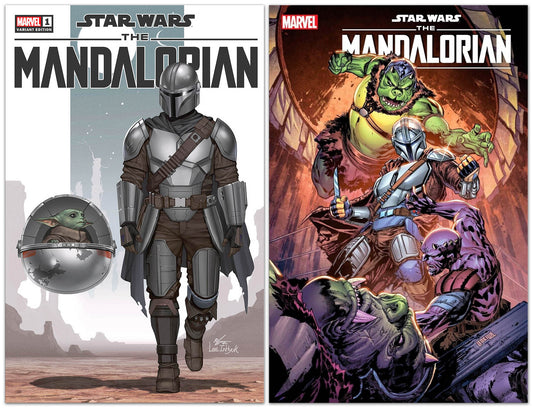 STAR WARS MANDALORIAN SEASON 2 #1 INHYUK LEE VARIANT LIMITED TO 500 COPIES WITH NUMBERED COA + 1:25 VARIANT