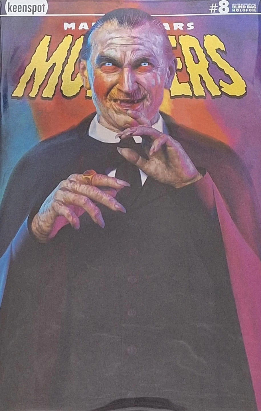 MARK SPEARS MONSTERS #8 A43 1:300 FOIL BLIND BAG VARIANT