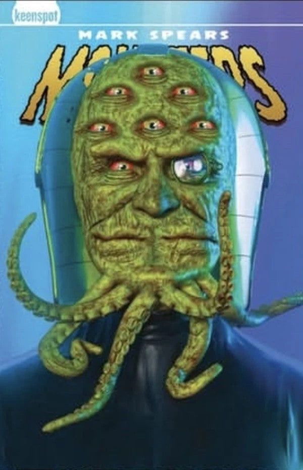 MARK SPEARS MONSTERS #8 A44 1:300 FOIL BLIND BAG VARIANT