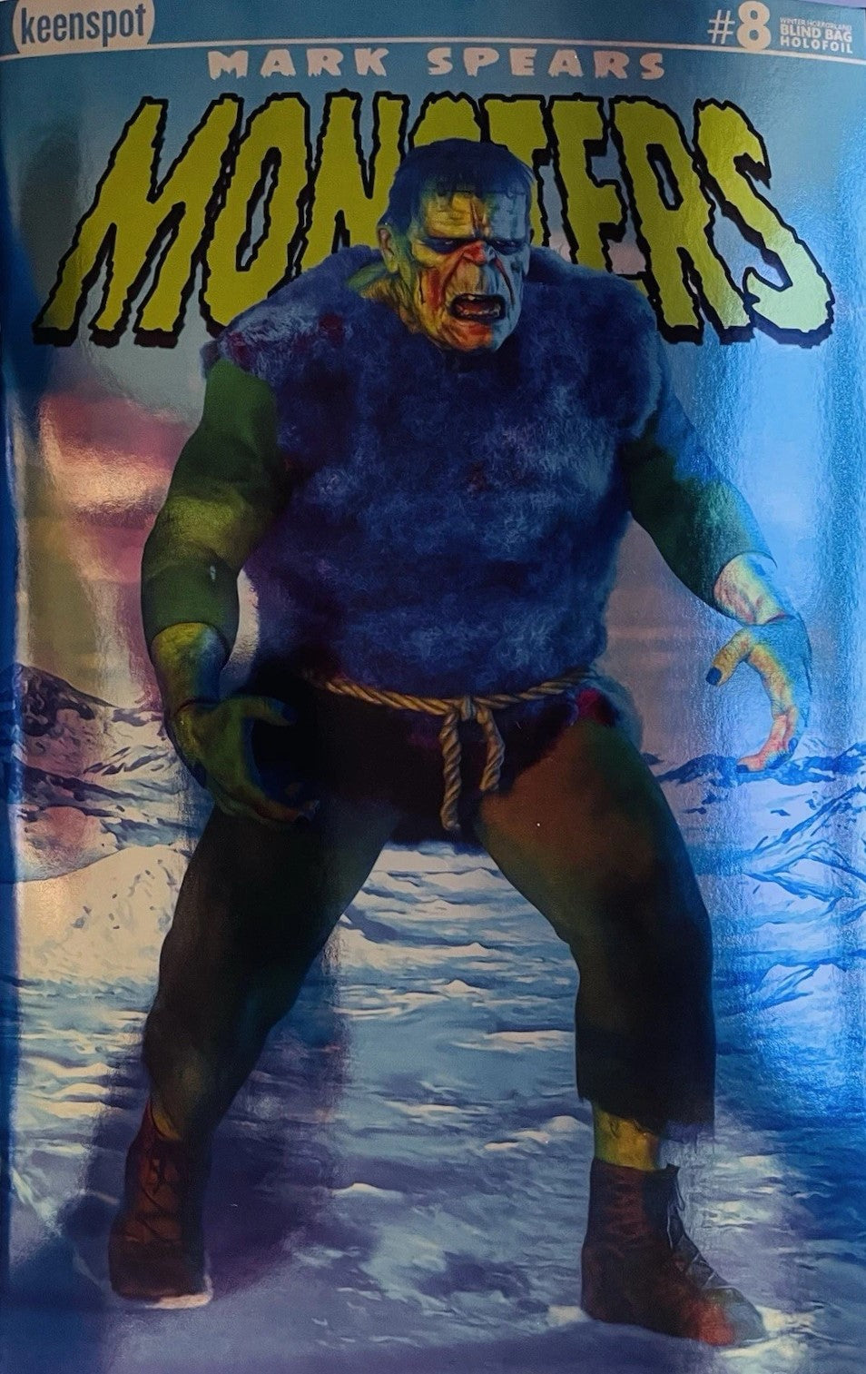 MARK SPEARS MONSTERS #8 A48 1:300 FOIL BLIND BAG VARIANT