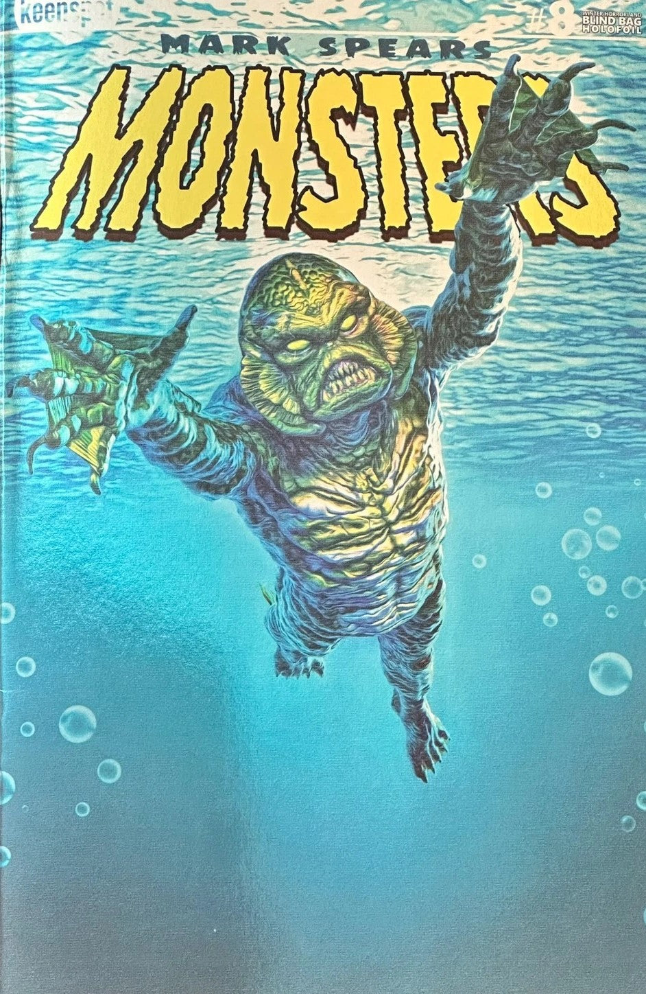 MARK SPEARS MONSTERS #8 A50 1:300 FOIL BLIND BAG VARIANT