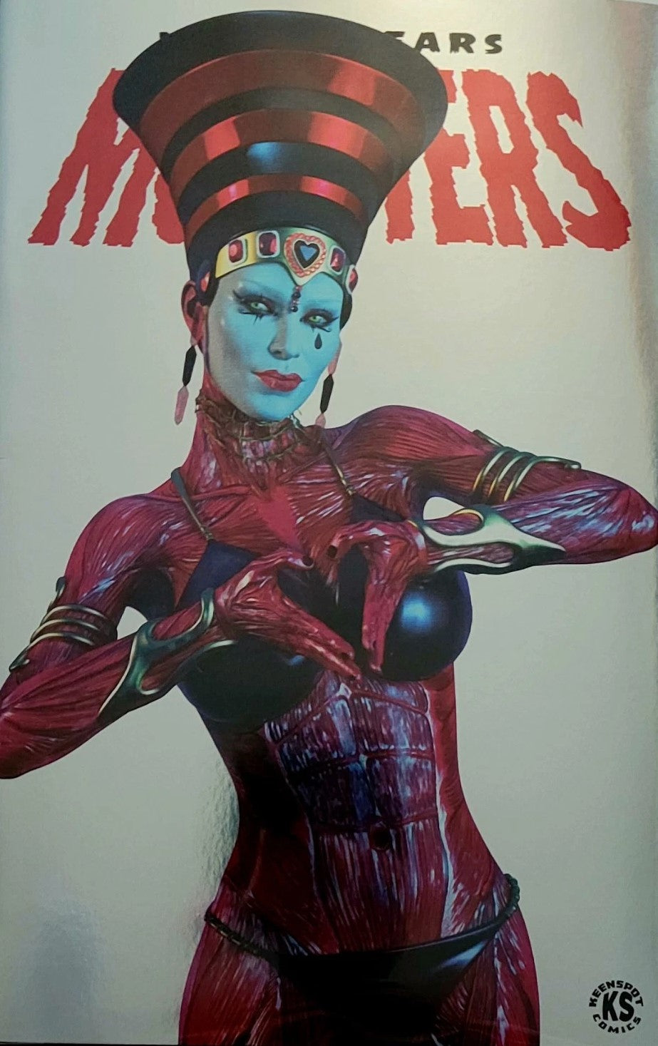 MARK SPEARS MONSTERS #8 A55 1:300 FOIL BLIND BAG VARIANT