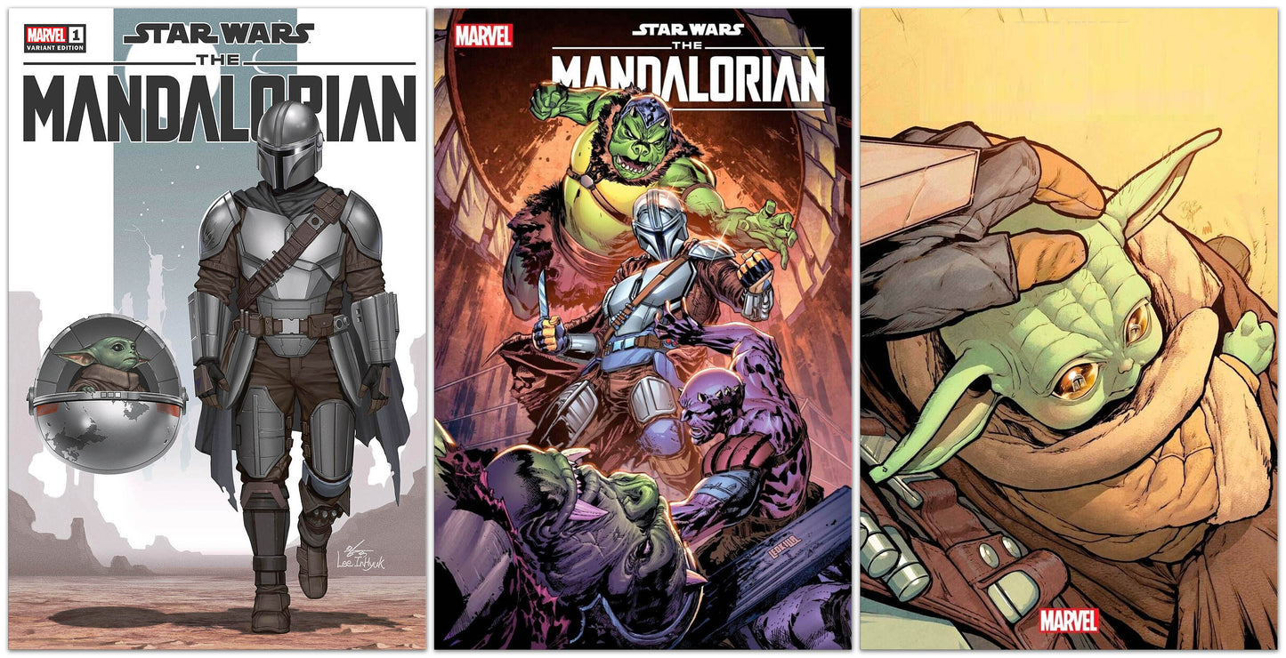 STAR WARS MANDALORIAN SEASON 2 #1 INHYUK LEE VARIANT LIMITED TO 500 COPIES WITH NUMBERED COA + 1:25 & 1:100 VARIANT