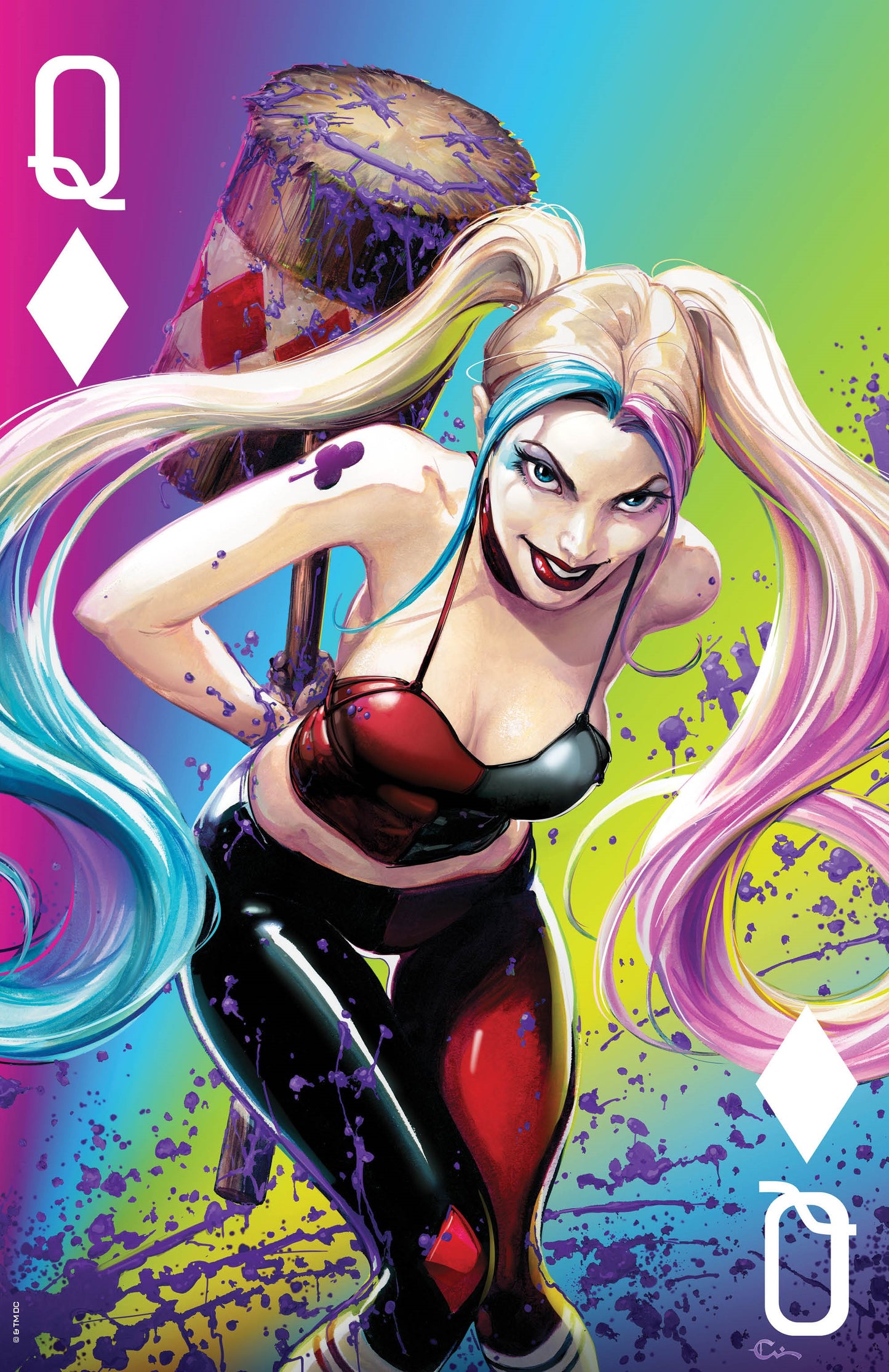 SDCC 2023 HARLEY QUINN #31 CLAYTON CRAIN FOIL VARIANT LIMITED TO 1000 COPIES - RAW & GRADED OPTIONS