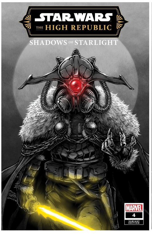 STAR WARS HIGH REPUBLIC SHADOWS OF STARLIGHT #4 TAKASHI OKAZAKI TRADE DRESS VARIANT LIMITED TO 600 COPIES WITH NUMBERED COA