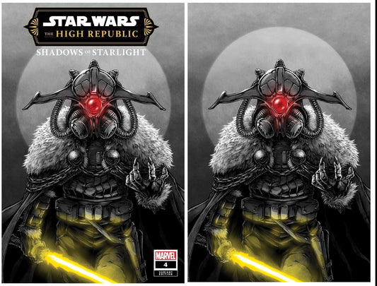 STAR WARS HIGH REPUBLIC SHADOWS OF STARLIGHT #4 TAKASHI OKAZAKI TRADE/VIRGIN VARIANT SET LIMITED TO 500 SETS WITH NUMBERED COA