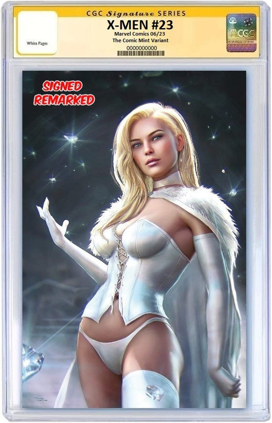 X-MEN #23 TIAGO DA SILVA VIRGIN VARIANT LIMITED TO 600 COPIES WITH NUMBERED COA CGC REMARK PREORDER