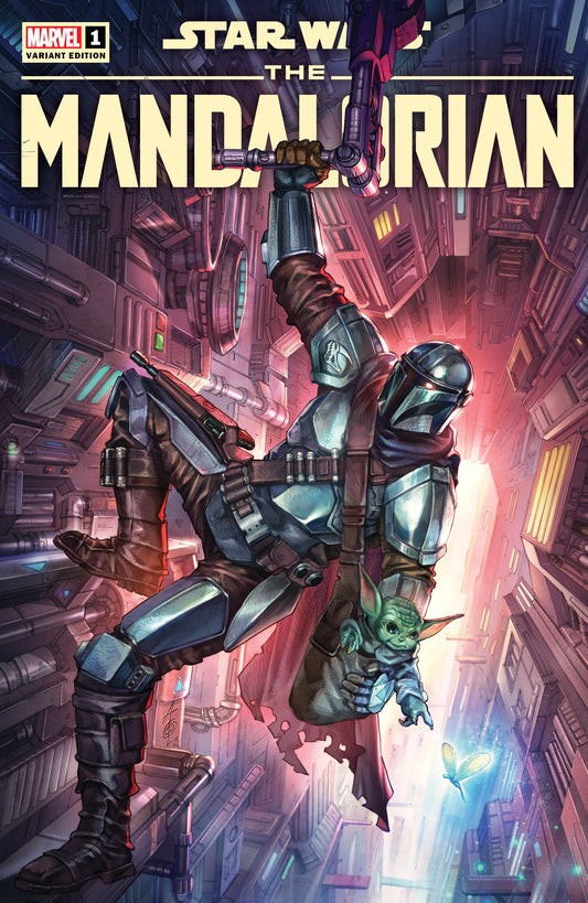 STAR WARS MANDALORIAN SEASON 2 #1 ALAN QUAH SDCC VARAINT LIMITED TO 500 WITH NUMBERED TRADING CARD COA - RAW & GRADED OPTIONS