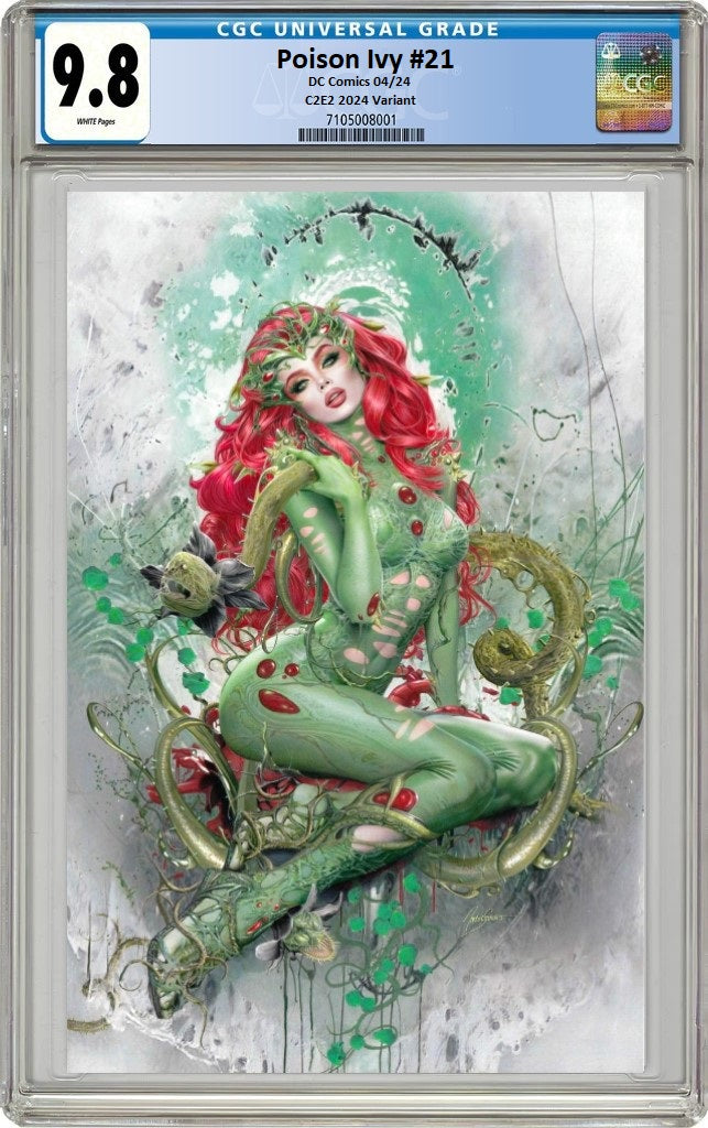 POISON IVY #21 NATALI SANDERS C2E2 2024 VIRGIN FOIL VARIANT LIMITED TO 400 COPIES WITH NUMBERED COA - RAW & GRADED OPTIONS