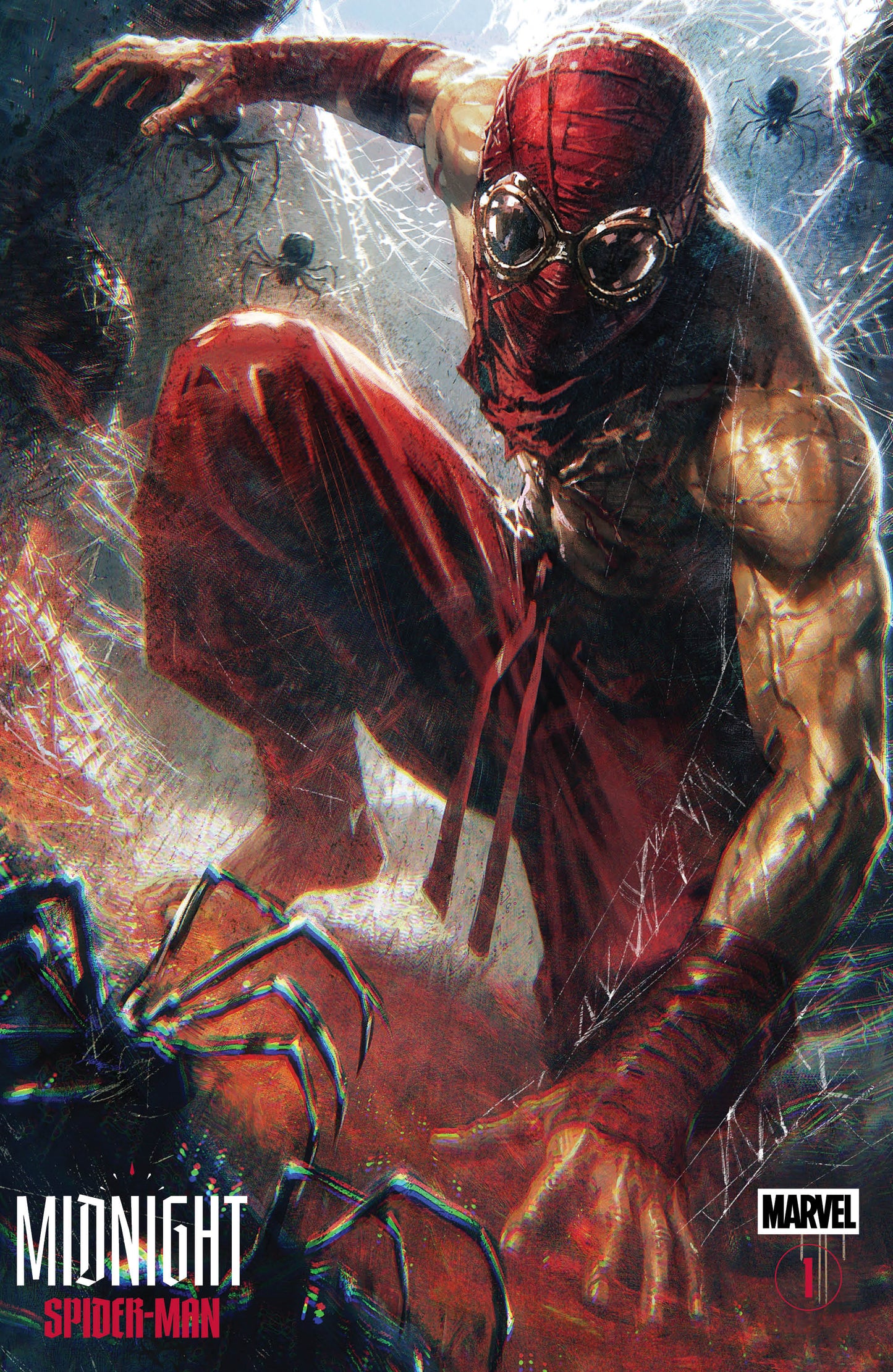 MIDNIGHT SPIDER-MAN #1 MARCO MASTRAZZO TRADE DRESS VARIANT LIMITED TO 800 COPIES