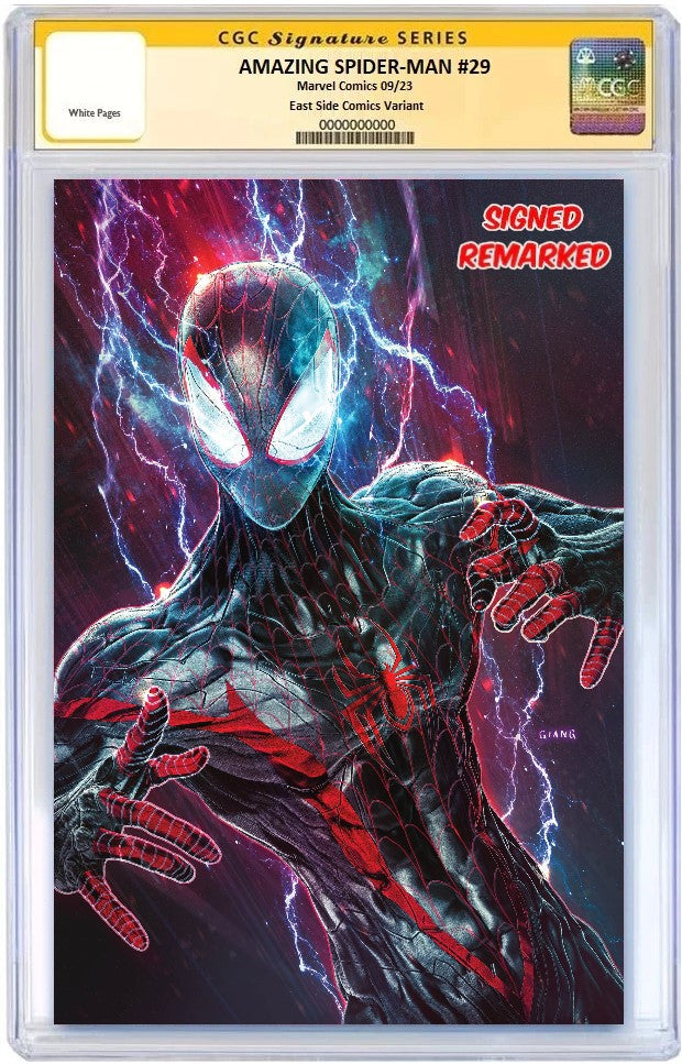 NYCC 2023 AMAZING SPIDER-MAN #29 JOHN GIANG VIRGIN VARIANT LIMITED TO 1000 COPIES - RAW & GRADED OPTIONS