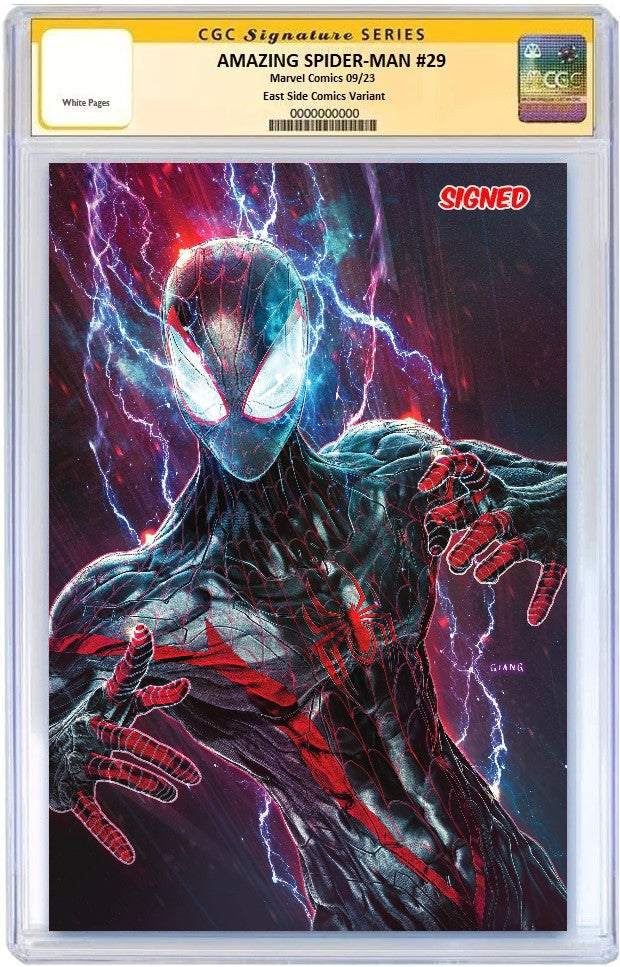 NYCC 2023 AMAZING SPIDER-MAN #29 JOHN GIANG VIRGIN VARIANT LIMITED TO 1000 COPIES - RAW & GRADED OPTIONS