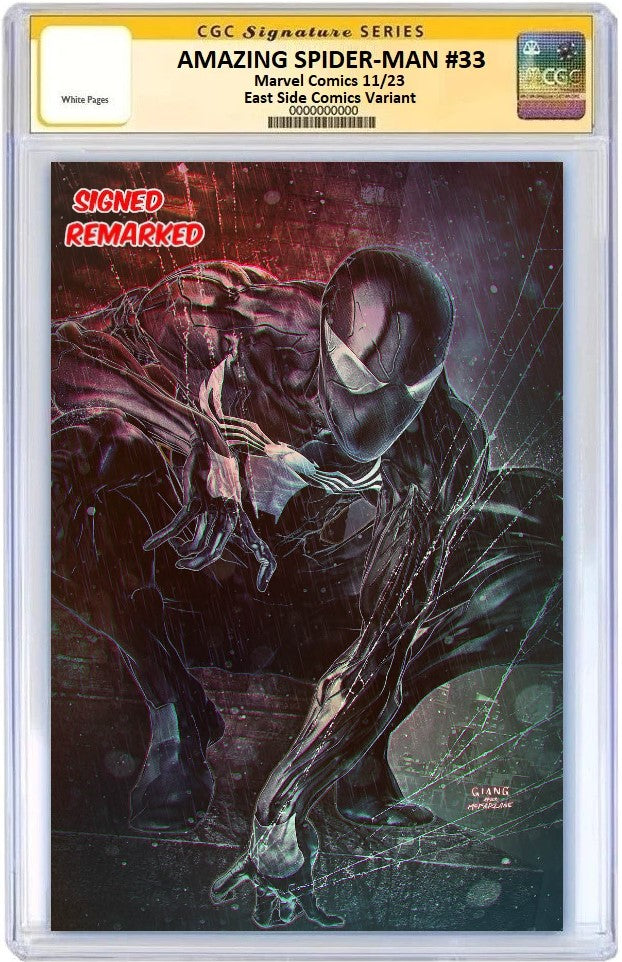 NYCC 2023 AMAZING SPIDER-MAN #33 JOHN GIANG VIRGIN VARIANT LIMITED TO 1000 COPIES - RAW & GRADED OPTIONS