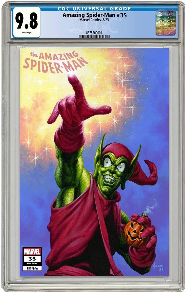 AMAZING SPIDER-MAN #35 JOE JUSKO VIRGIN NYCC 2023 VARIANT LIMITED TO 1000 COPIES - RAW & GRADED OPTIONS