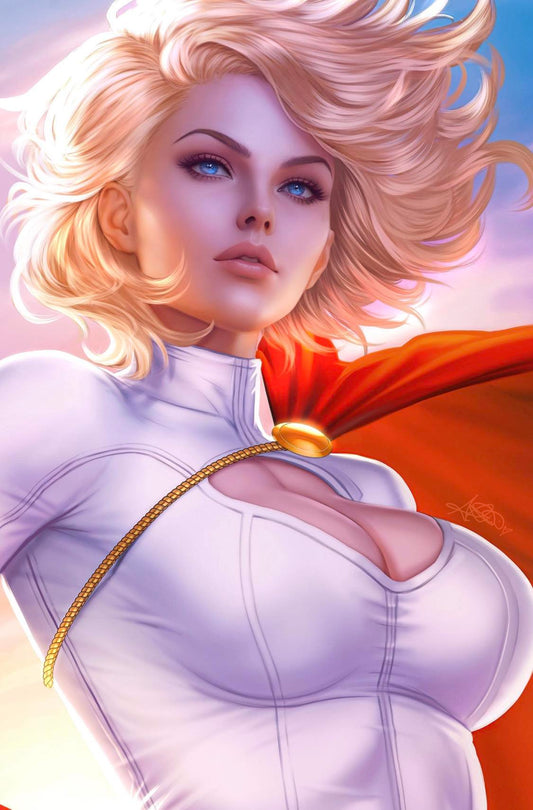 NYCC 2023 POWER GIRL #1 ARIEL DIAZ VIRGIN FOIL VARIANT LIMITED TO 1000 COPIES - RAW & GRADED OPTIONS
