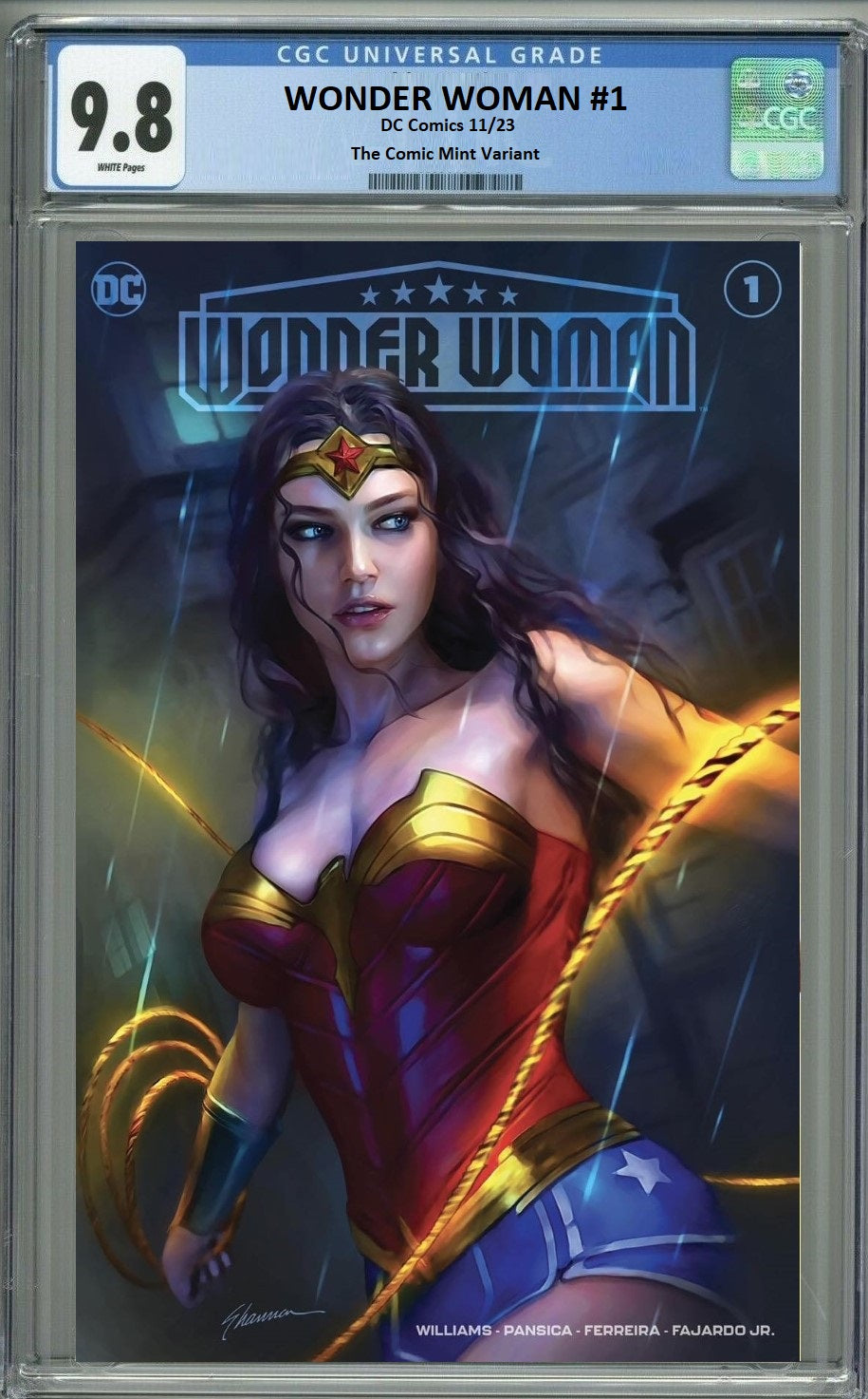 NYCC 2023 WONDER WOMAN #1 SHANNON MAER VARIANT LIMITED TO 1000 COPIES - RAW & GRADED OPTIONS
