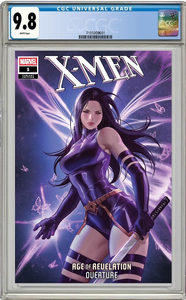 X-MEN AGE OF REVELATION OVERTURE #1 LEIRIX LI NYCC 2025 VARIANT LIMITED TO 800 COPIES CGC 9.8 PREORDER