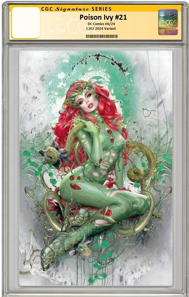 POISON IVY #21 NATALI SANDERS C2E2 2024 VIRGIN FOIL VARIANT LIMITED TO 400 COPIES WITH NUMBERED COA - RAW & GRADED OPTIONS
