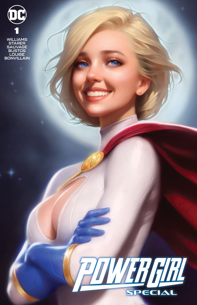 POWER GIRL SPECIAL #1 WILL JACK TRADE DRESS VARIANT LIMITED TO 3000