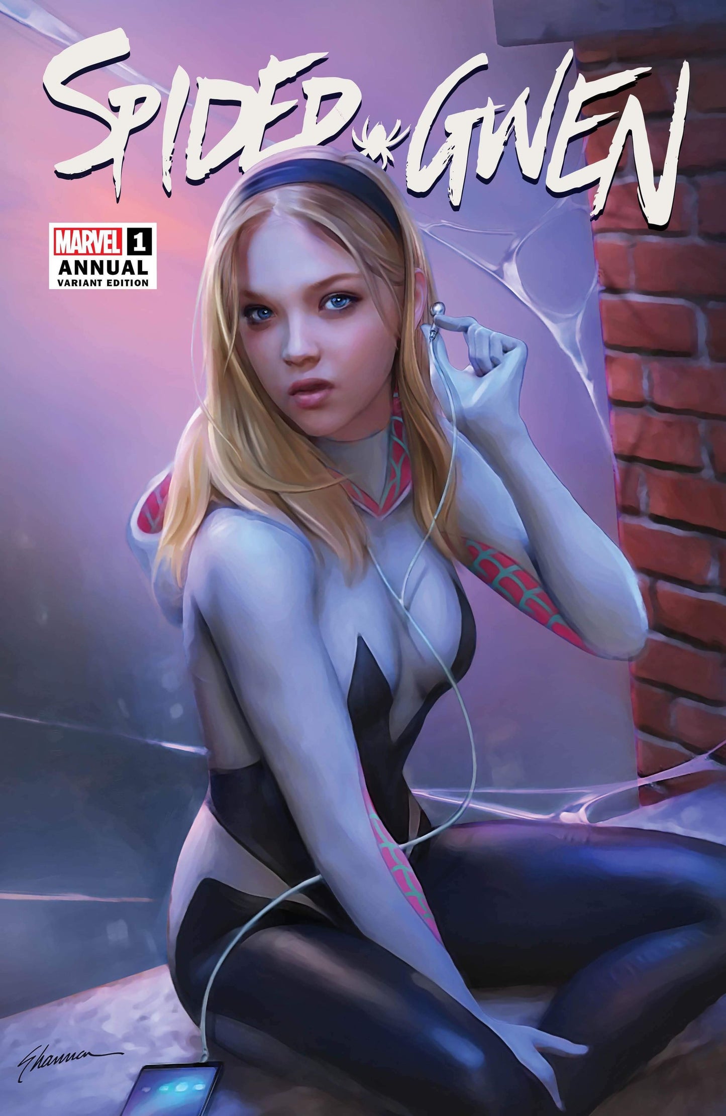 SPIDER-GWEN ANNUAL #1 SHANNON MAER TRADE DRESS VARIANT LIMITED TO 3000 COPIES