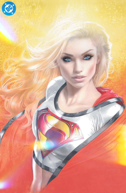 SUPERGIRL (2005) #1 NATALI SANDERS SECRET DROP MEGACON HOMAGE FOIL VARIANT LIMITED TO 400 COPIES