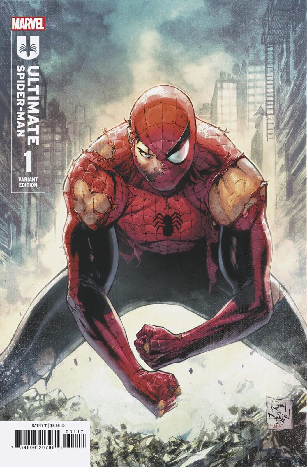10/01/2024 ULTIMATE SPIDER-MAN #1 1:25 TONY DANIEL VARIANT