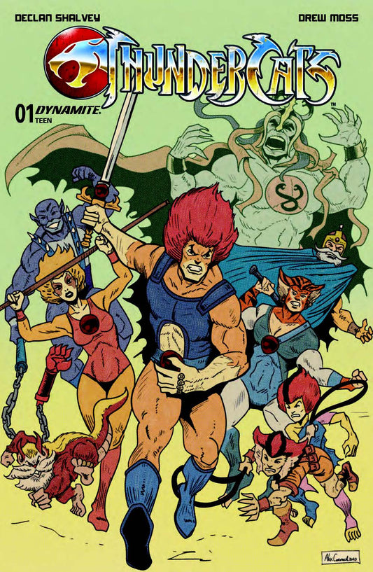 THUNDERCATS #1 ALEX CORMACK TRADE DRESS VARIANT LIMITED TO 600 COPIES