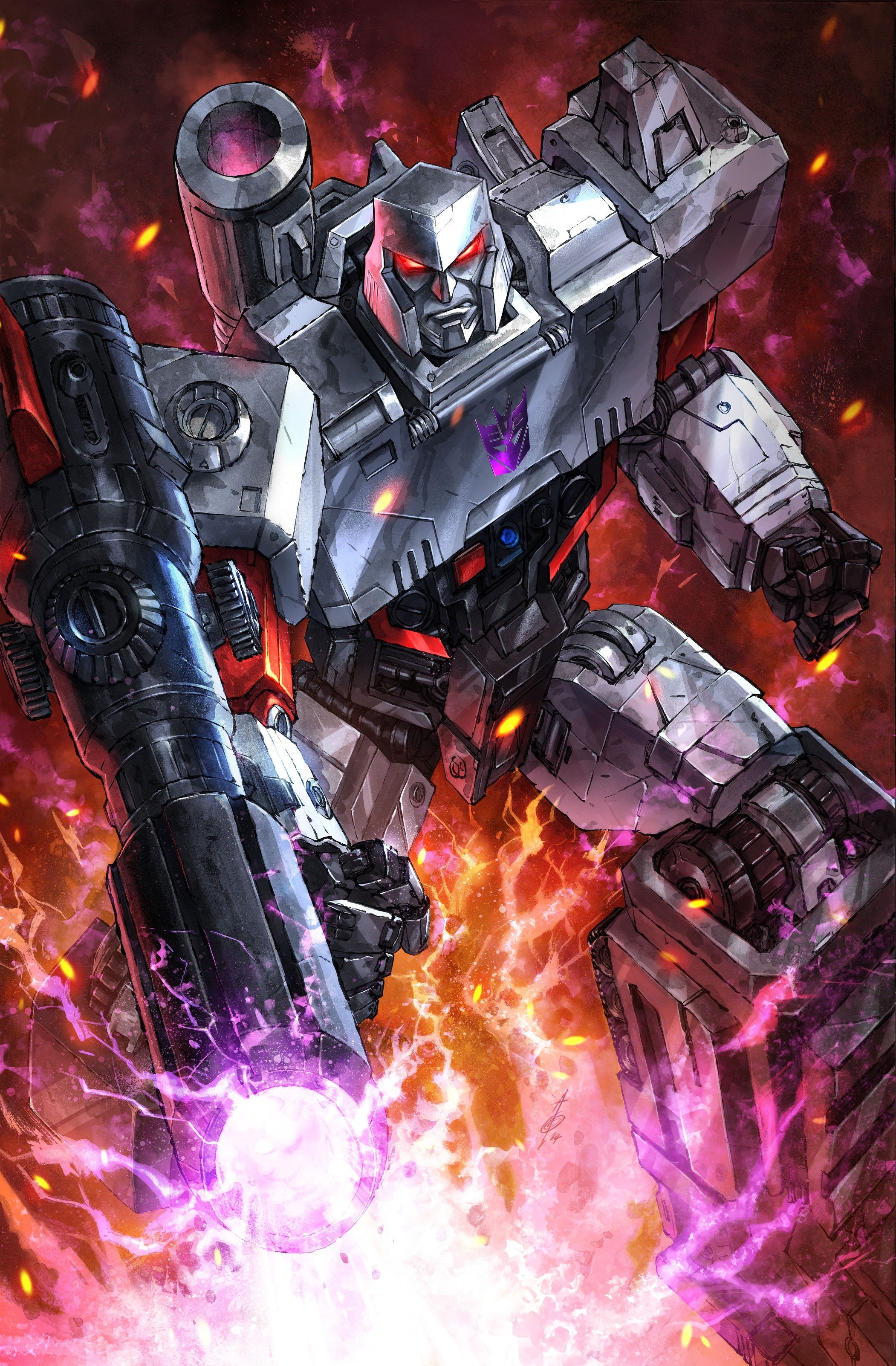 TRANSFORMERS #13 ALAN QUAH MEGATRON VARIANT LIMITED TO 500 COPIES – SAD ...