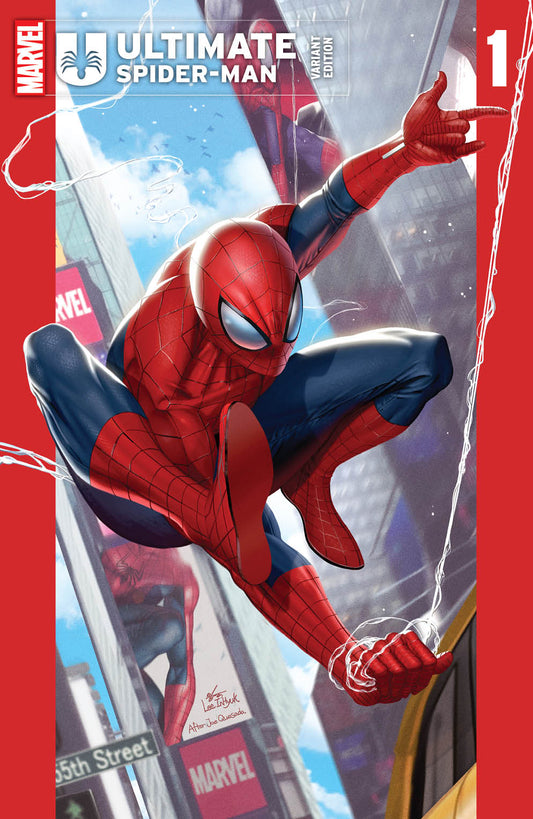 ULTIMATE SPIDER-MAN #1 INHYUK LEE HOMAGE VARIANT LIMITED TO 600 COPIES WITH NUMBERED COA