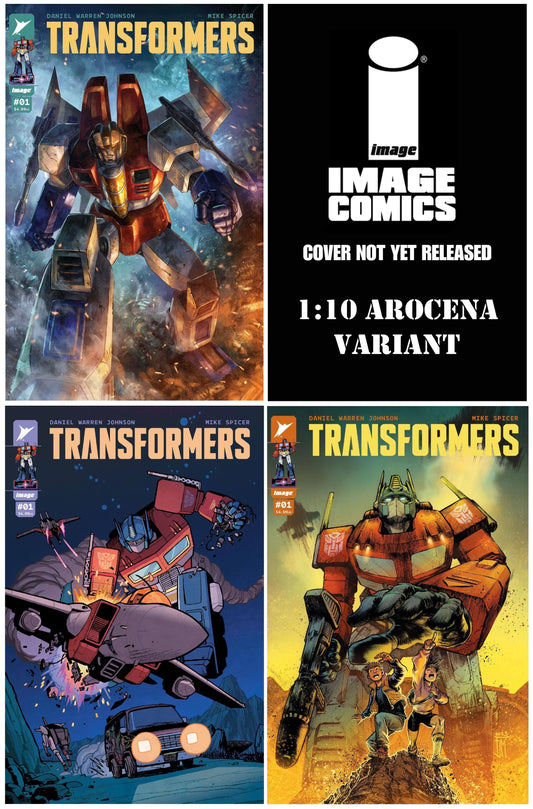 TRANSFORMERS #1 ALAN QUAH STARSCREAM VARIANT LIMITED TO 1000 COPIES + 1:10, 1:25 & 1:50 MANAPUL VARIANT