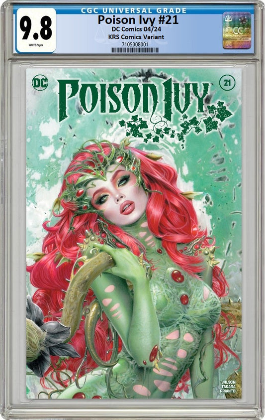 POISON IVY #21 NATALI SANDERS TRADE DRESS VARIANT LIMITED TO 3000 COPIES CGC 9.8 PREORDER