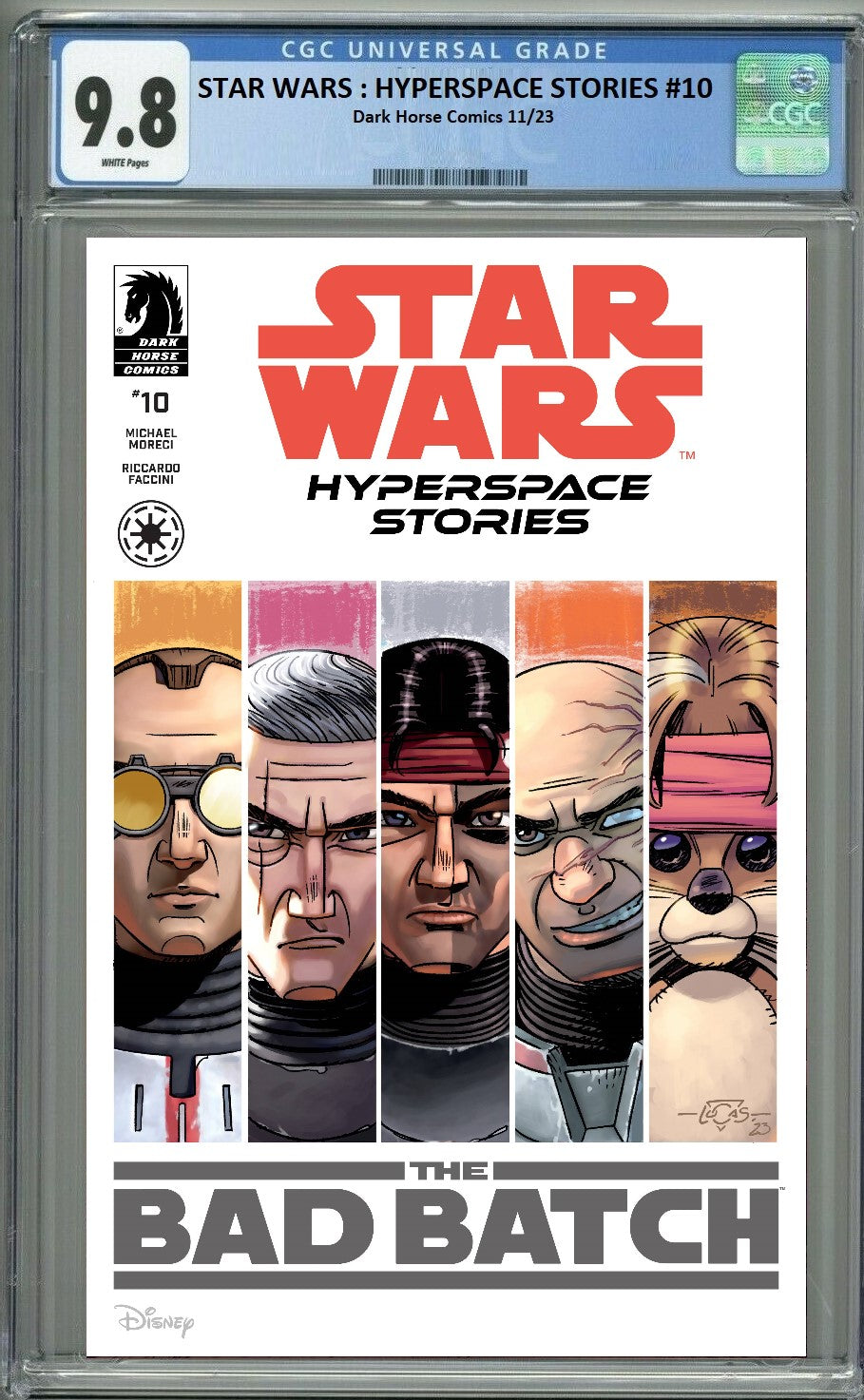 STAR WARS HYPERSPACE STORIES #10 (OF 12) CVR B NORD  - 1ST APP OF BAD BATCH IN COMICS CGC 9.8 PREORDER