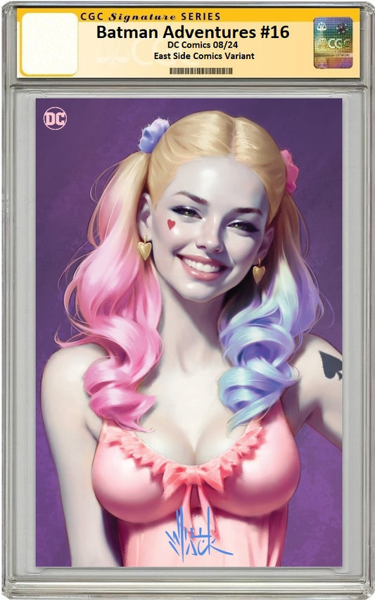 BATMAN ADVENTURES #16 WILL JACK ZOOMED IN VIRGIN VARIANT LIMITED TO 1000 COPIES CGC SS PREORDER