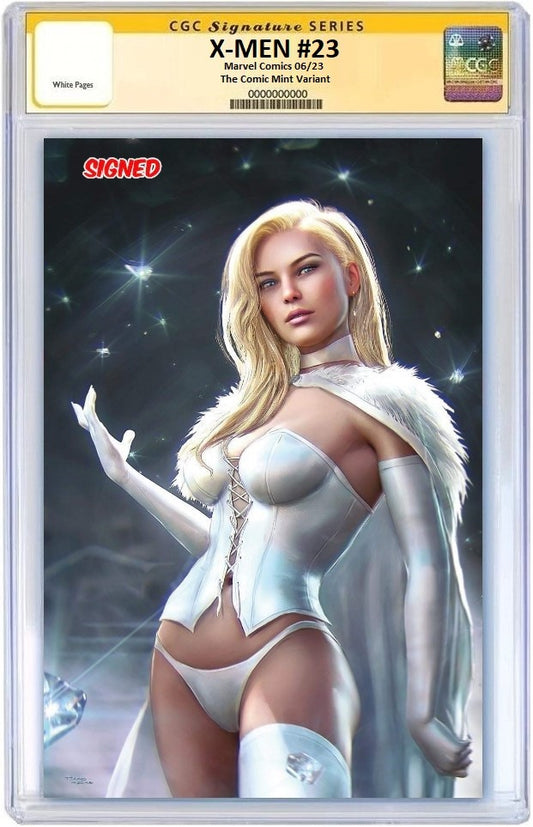 X-MEN #23 TIAGO DA SILVA VIRGIN VARIANT LIMITED TO 600 COPIES WITH NUMBERED COA CGC SS PREORDER