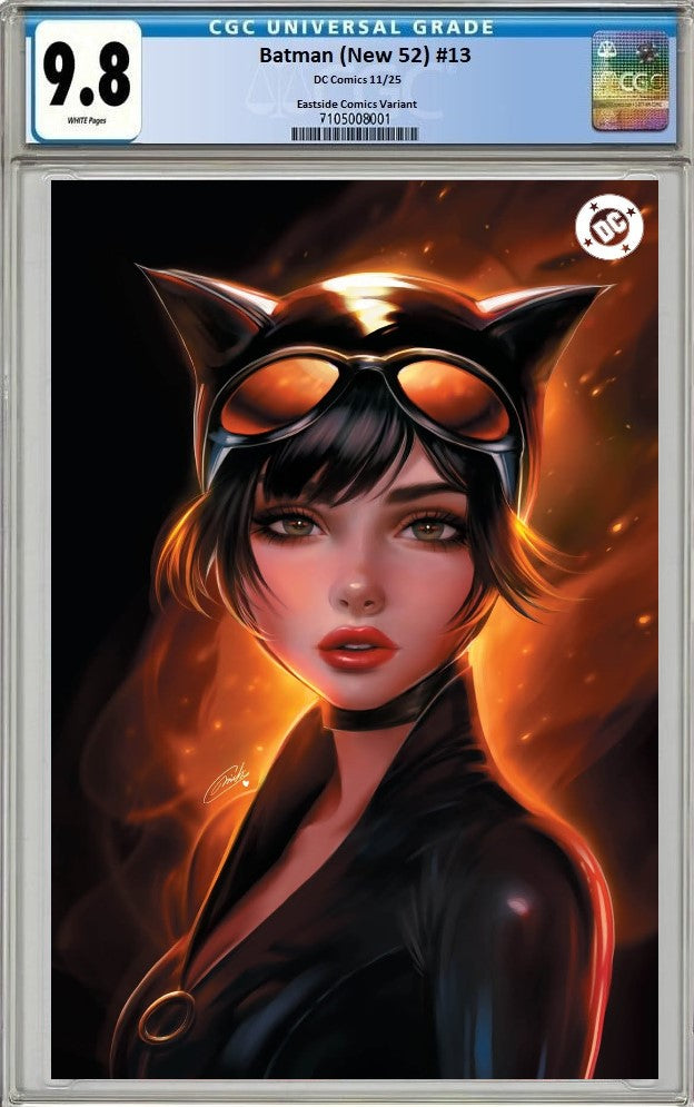 BATMAN (NEW 52) #13 MIKI OKAZAKI VIRGIN VARIANT LIMITED TO 700 COPIES CGC 9.8 PREORDER