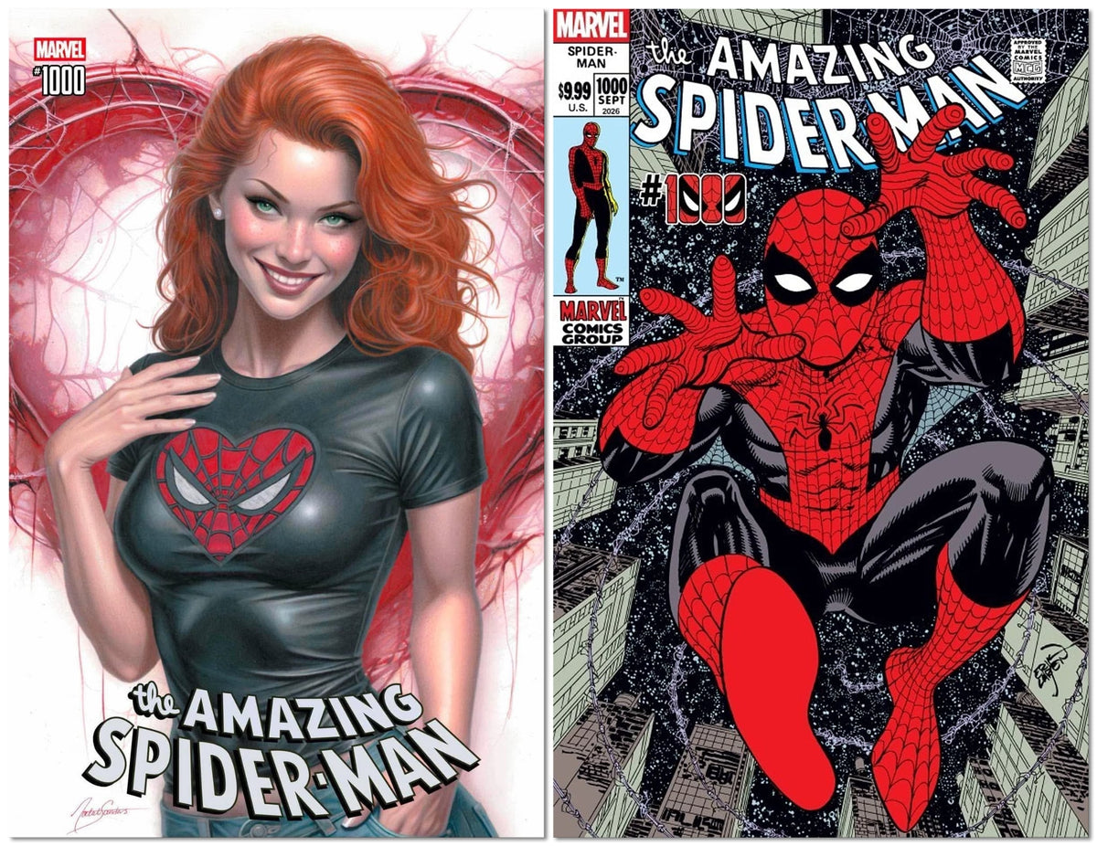 AMAZING SPIDER-MAN #1000 NATALI SANDERS NYCC 2026 VARIANT LIMITED TO 1500 COPIES +1:25 VARIANT