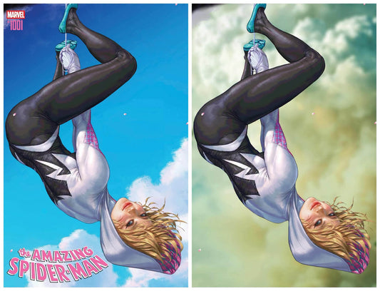 AMAZING SPIDER-MAN #1001 KYUYONG EOM TRADE/VIRGIN VARIANT SET LIMITED TO 800 SETS