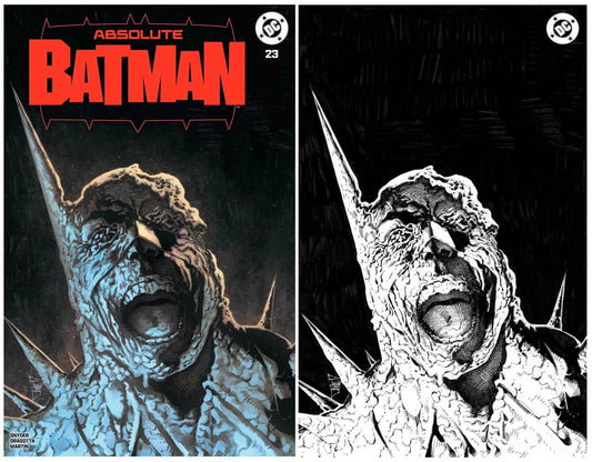 ABSOLUTE BATMAN #23 PHILIP TAN TRADE/SKETCH VIRGIN VARIANT SET LIMITED TO 300 SETS WITH NUMBERED COA