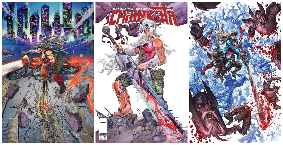 CHAINKATA #1 SET OF ALL 3 COVERS - REDCODE, QUAH & YUNE